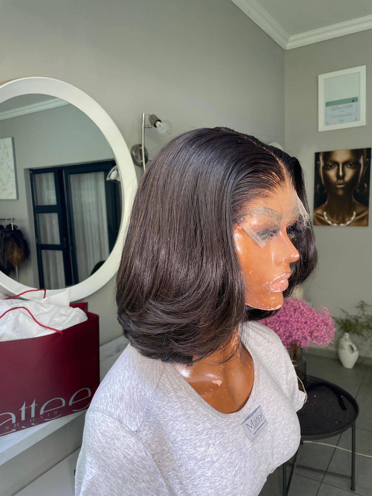 KELSIE RAW layered Bob Unit